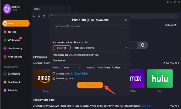 MyStream Downloader
