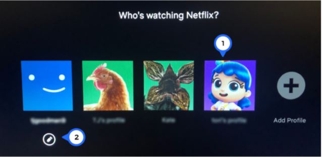 How to delete Netflix profile on smart tv